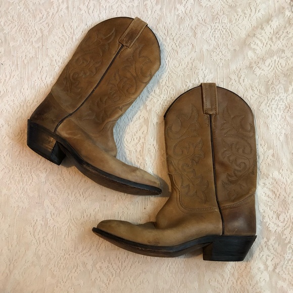 camel western boots